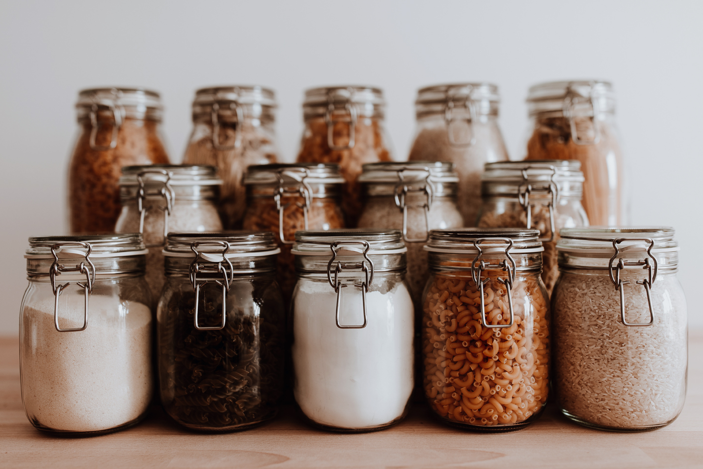 Shopping in a scoop and weigh, is an easy solution to reducing the amount of plastics you buy!