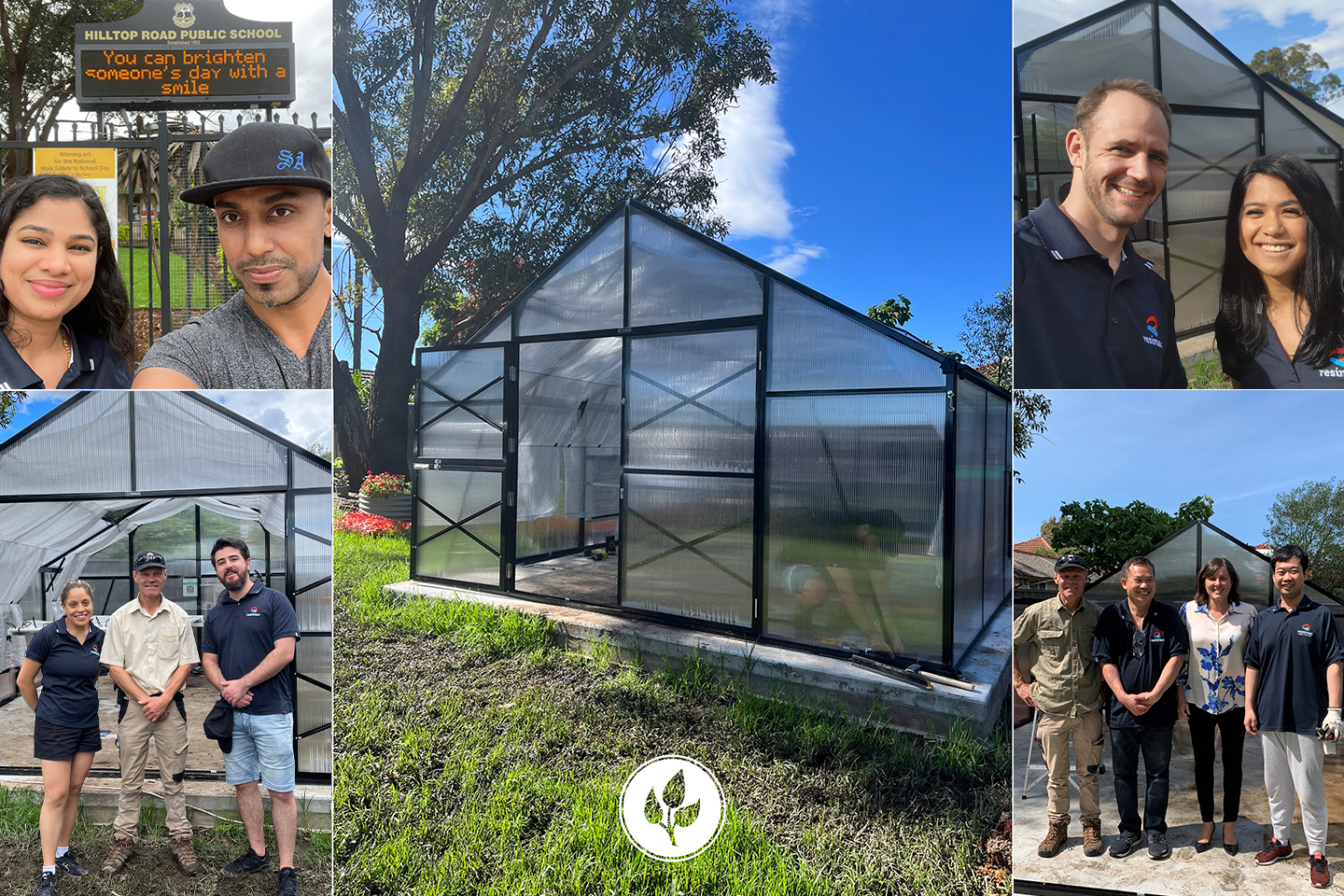 Our first Sydneybased Food Ladder greenhouse is now up and running
