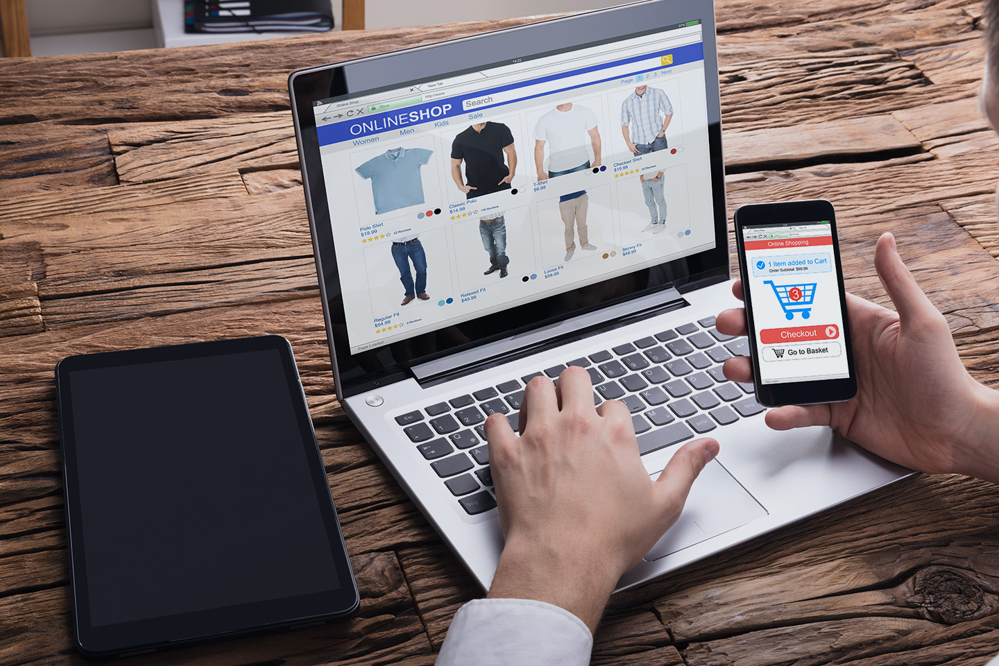 Shopping online? Be sure to spot the lock symbol before the URL so you know it's a secure site.