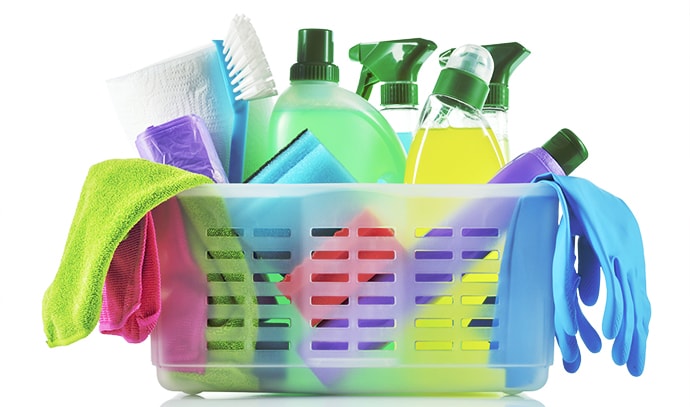 spring-cleaning-equipment-brush-sponge-gloves-soap