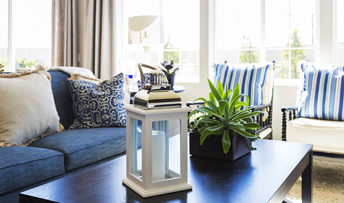 living-room-area-coffee-table-candle-lamp-plant-blue-couch