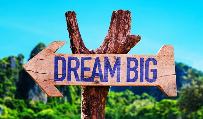 dream-big-sign-wooden-arrow-tree-trunk-island-background