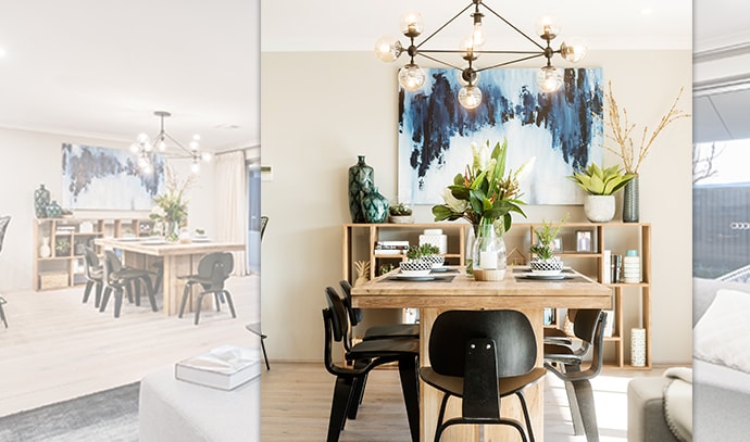 jodie-cooper-the-konex-dining-table-plants-painting-interior-design