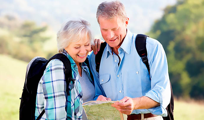 senior-couple-country-walk